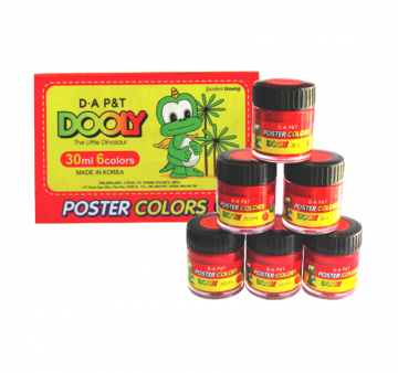 Poster Colors 30cc x 6 Bottle (Single Color)