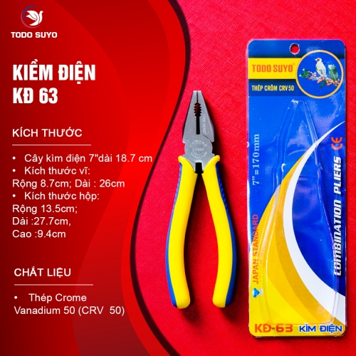 COMBINATION PLIER KĐ63 _ 7