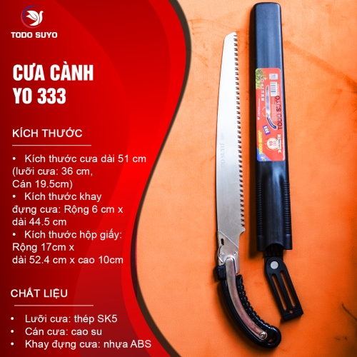 CƯA CÀNH YO33 HIỆU TODO SUYO