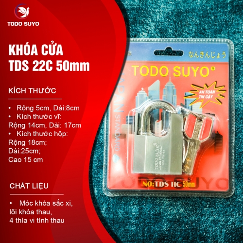 KHÓA MÓC BẬT TDS -22C (CHẤT LƯỢNG TỐT) HIỆU - TODO SUYO