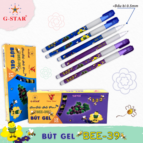 Scented Gel Pen Bee-39