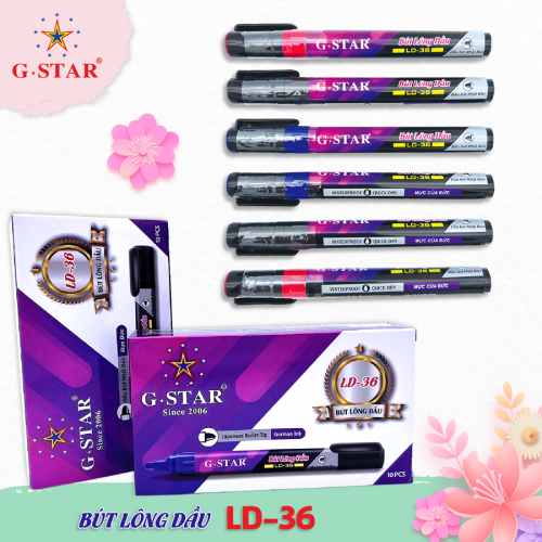 Bút Lông Dầu Ấn Độ LD-36 _ Hiệu G-STAR