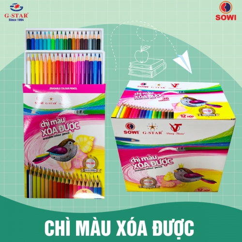 ERASABLE COLOR PENCIL CP3