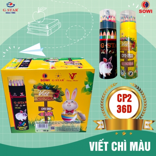 BÚT CHÌ MÀU CP2 HIỆU G-STAR