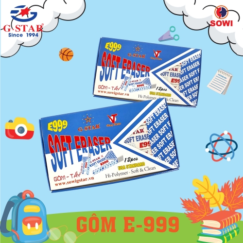 Gôm E-999 hiệu g-star