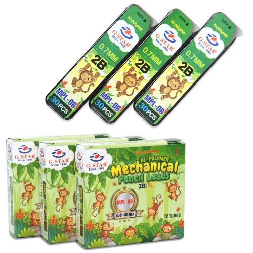 ruột chì mpl-06 đen 0.7mm