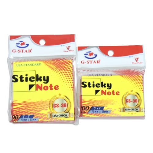 Giấy Ghi Chú NEON 5 màu (bảng lớn)